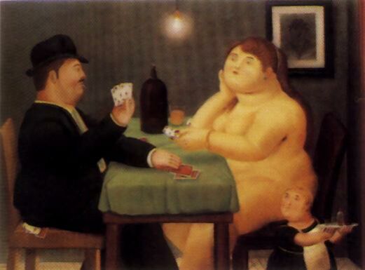 joueurs_de_cartes__fernando_botero_1988.JPG (24997 octets)